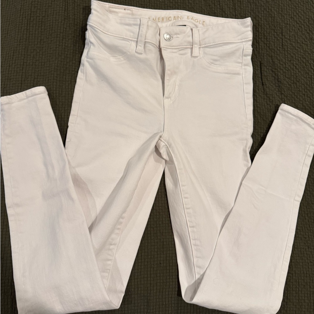 American Eagle Outfitters Women's White Jeans